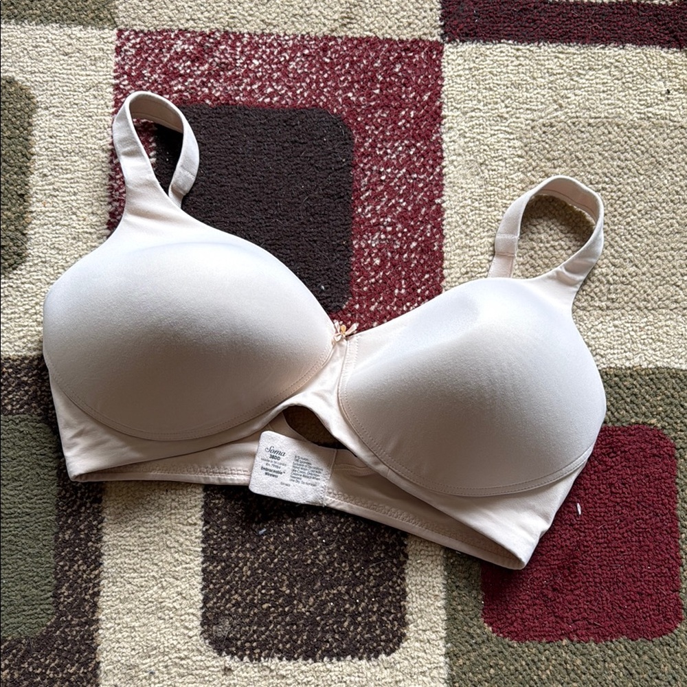 Soma Cream Full-Coverage Bra